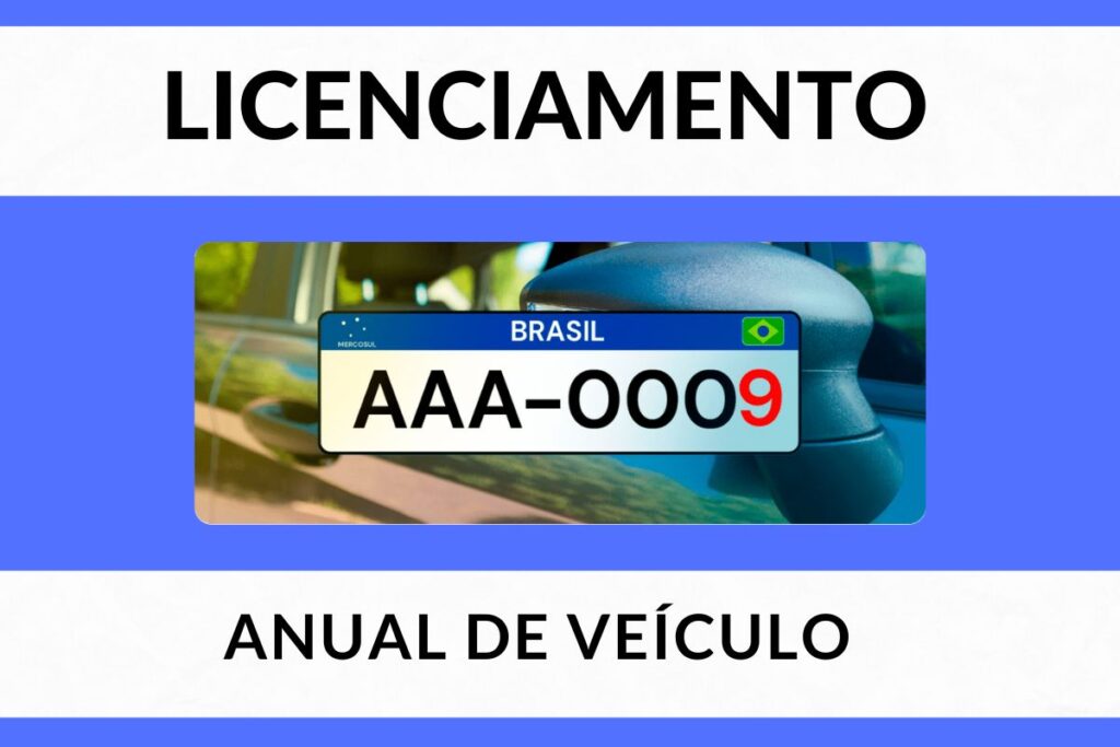 licenciamento anual de veículo