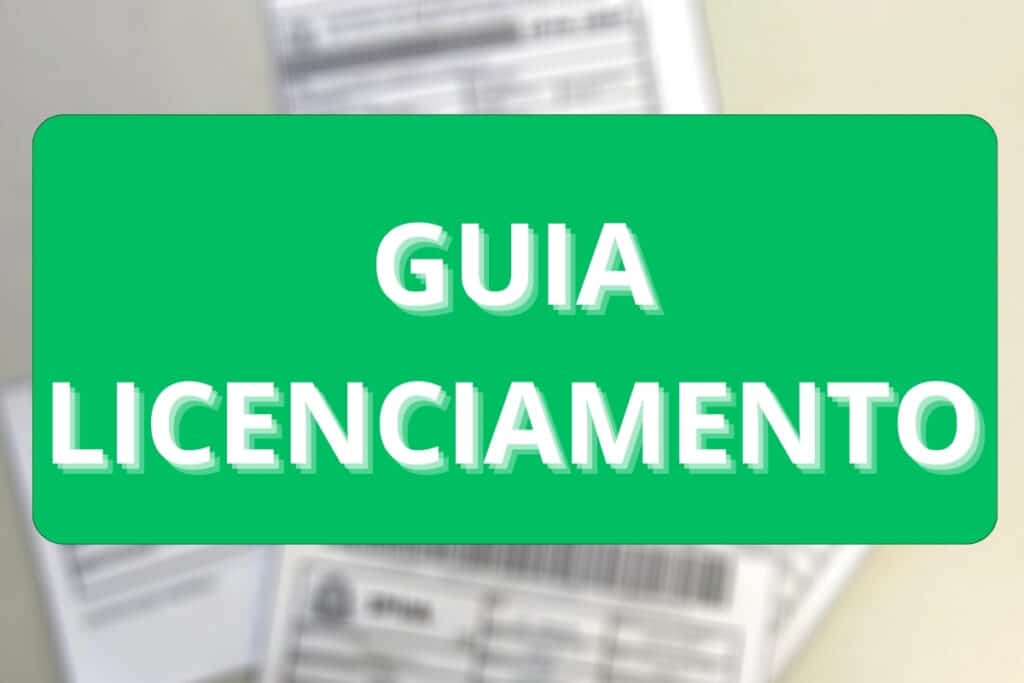 Guia de licenciamento sobre documentos.